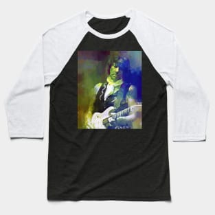 Jeff Beck Guitar Virtuoso Baseball T-Shirt